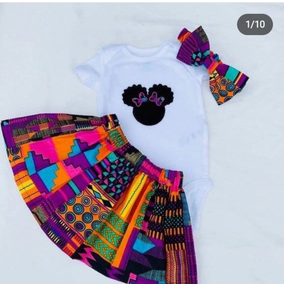 Utopia Africa Designs Other - Matching skirt and bow